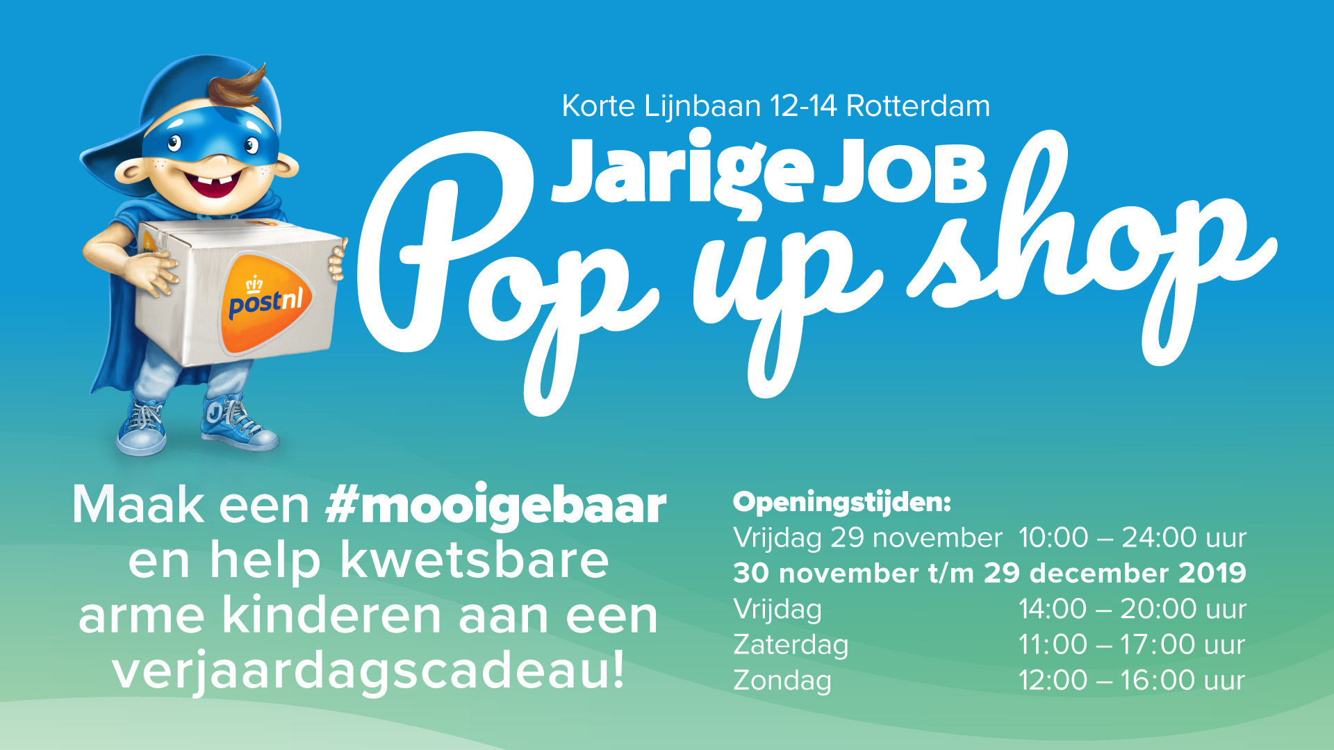 Stichting Jarige Job Pop Up Shop - Stichting Jarige Job