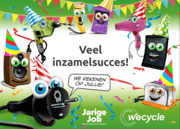 Basisscholenactie Wecycle van start