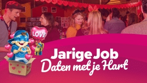 speeddaten e verjaardagsboxen inpakken bij stichting jarige job in rotterdam