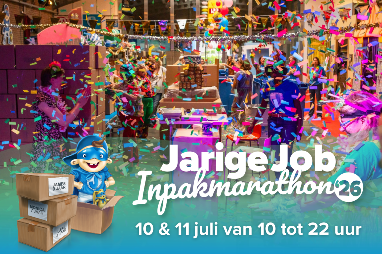 Stichting Jarige Job - Inpakmarathon 2026